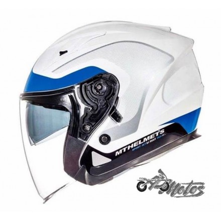 Integrar dentro Tender Casco MT Helmets Avenue SV Crossroad Azul
